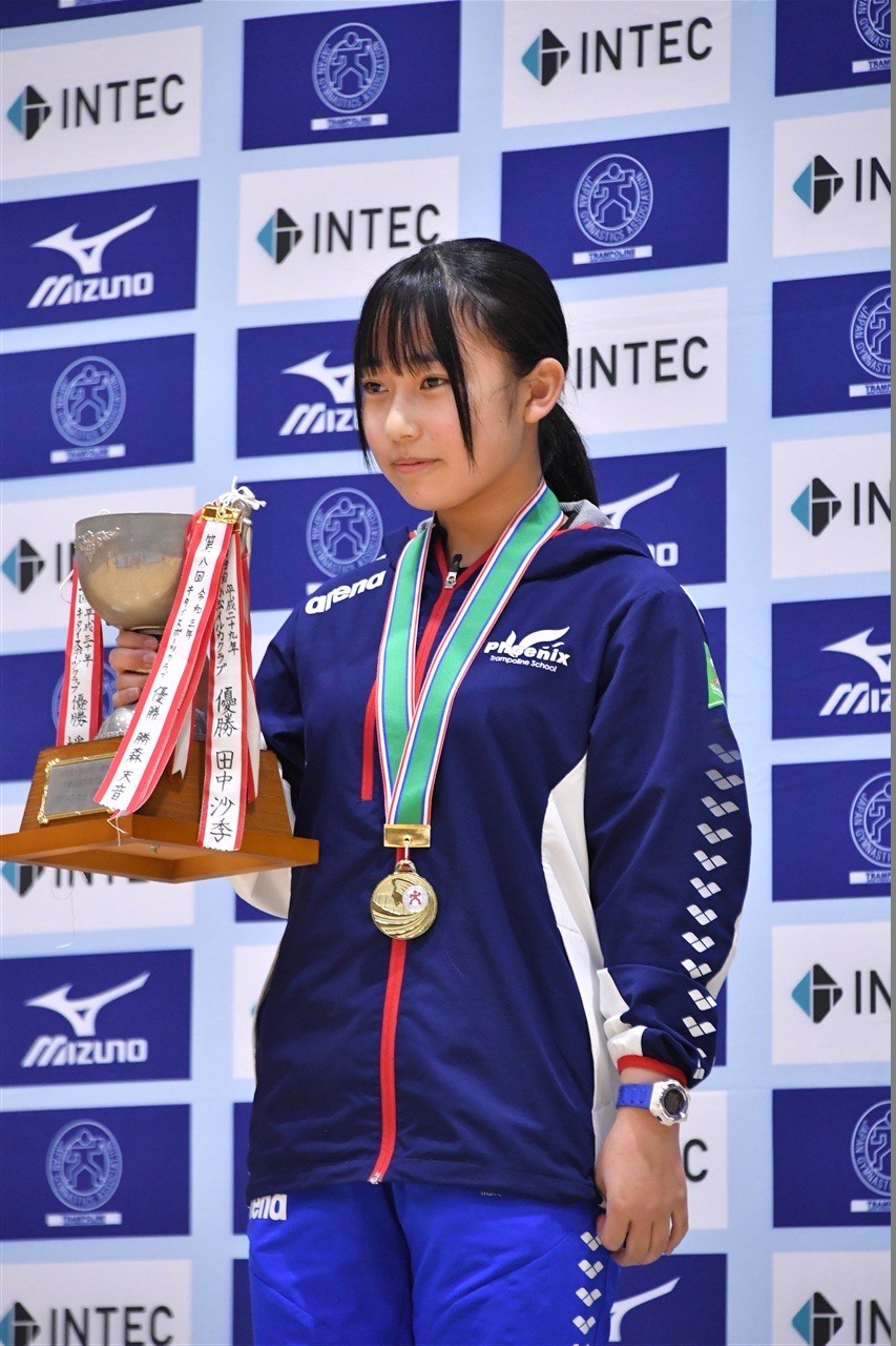 先日、全日本トランポリン年齢別選手権大会がありました☆